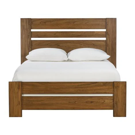 Oslo Minimalist Solid Wood King Bed