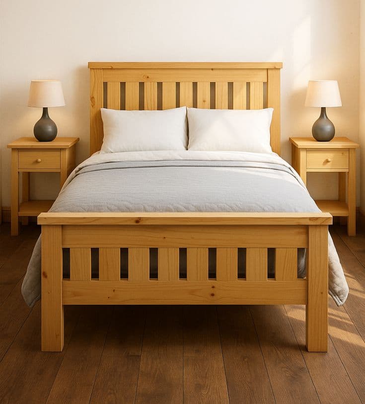 Cambridge Solid Maple Single Bed