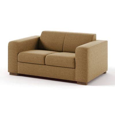 Berlin Block-Arm 2-Seater Sofa