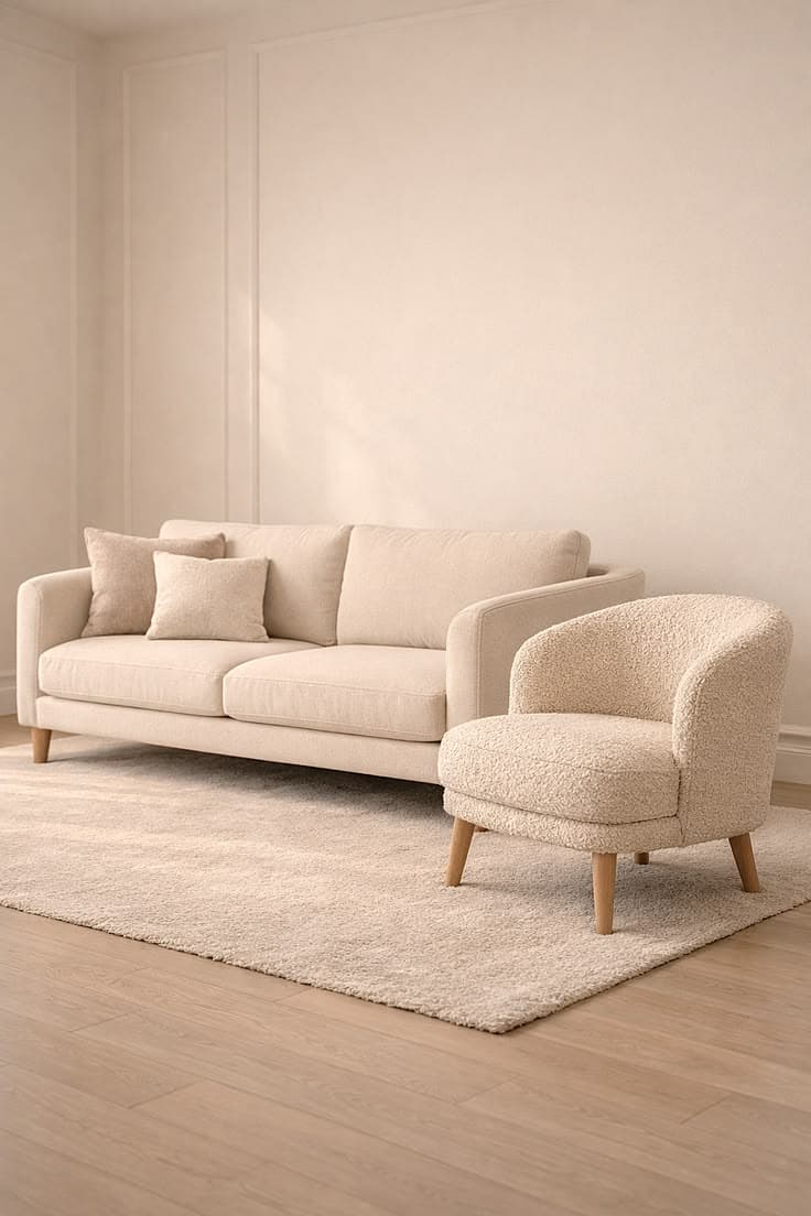 Curved-Track 2-Seater Sofa