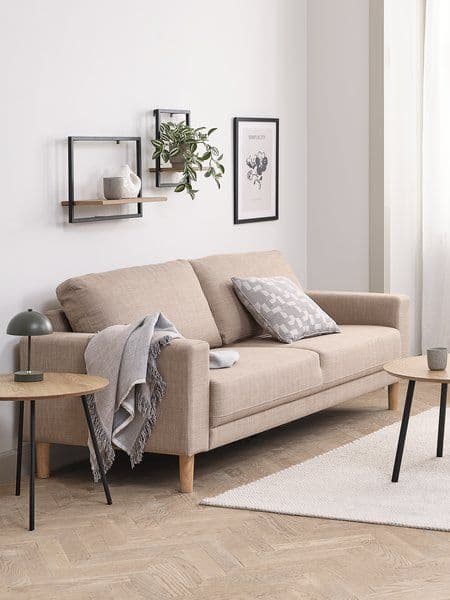 Egense Scandinavian 3-Seater Sofa