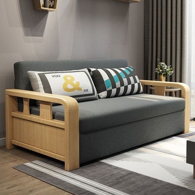 Malmö Convertible Fabric Sofa Bed