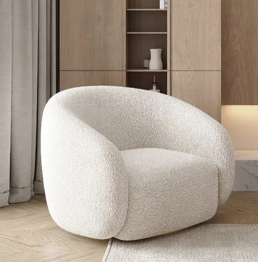 Nordic Cloud Stationary Accent Chair 3