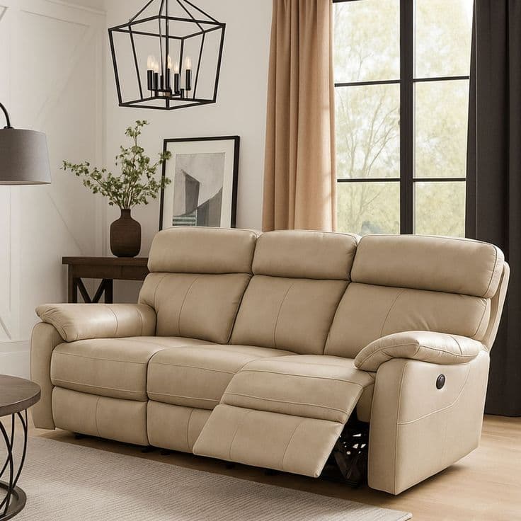 Cortez Power Recliner 3-Seater Sofa