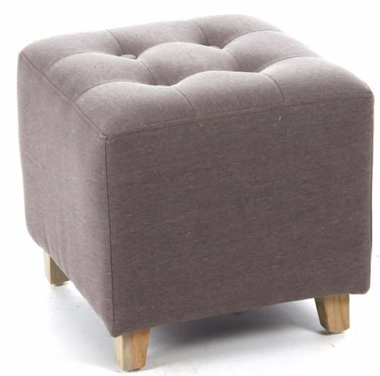 Modern Tufted Square Ottoman