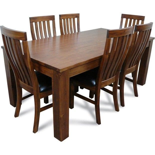 Traditional Solid Wood Dining Suite