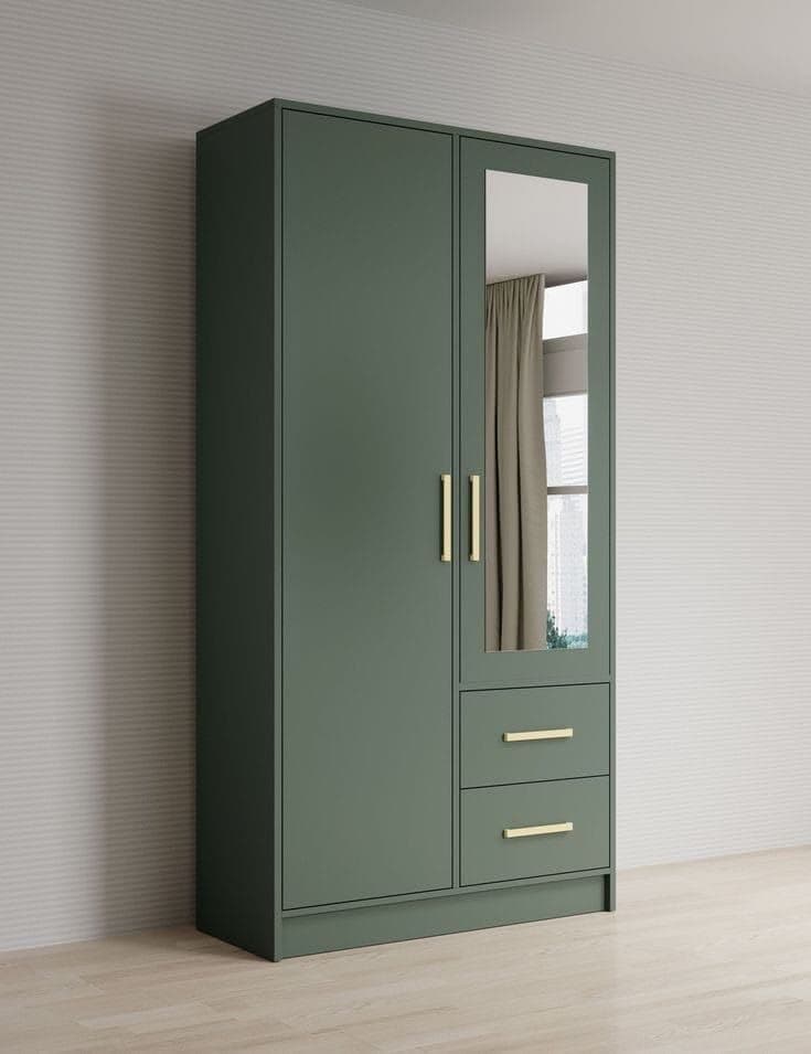Contemporary Mirrored Wardrobe 2